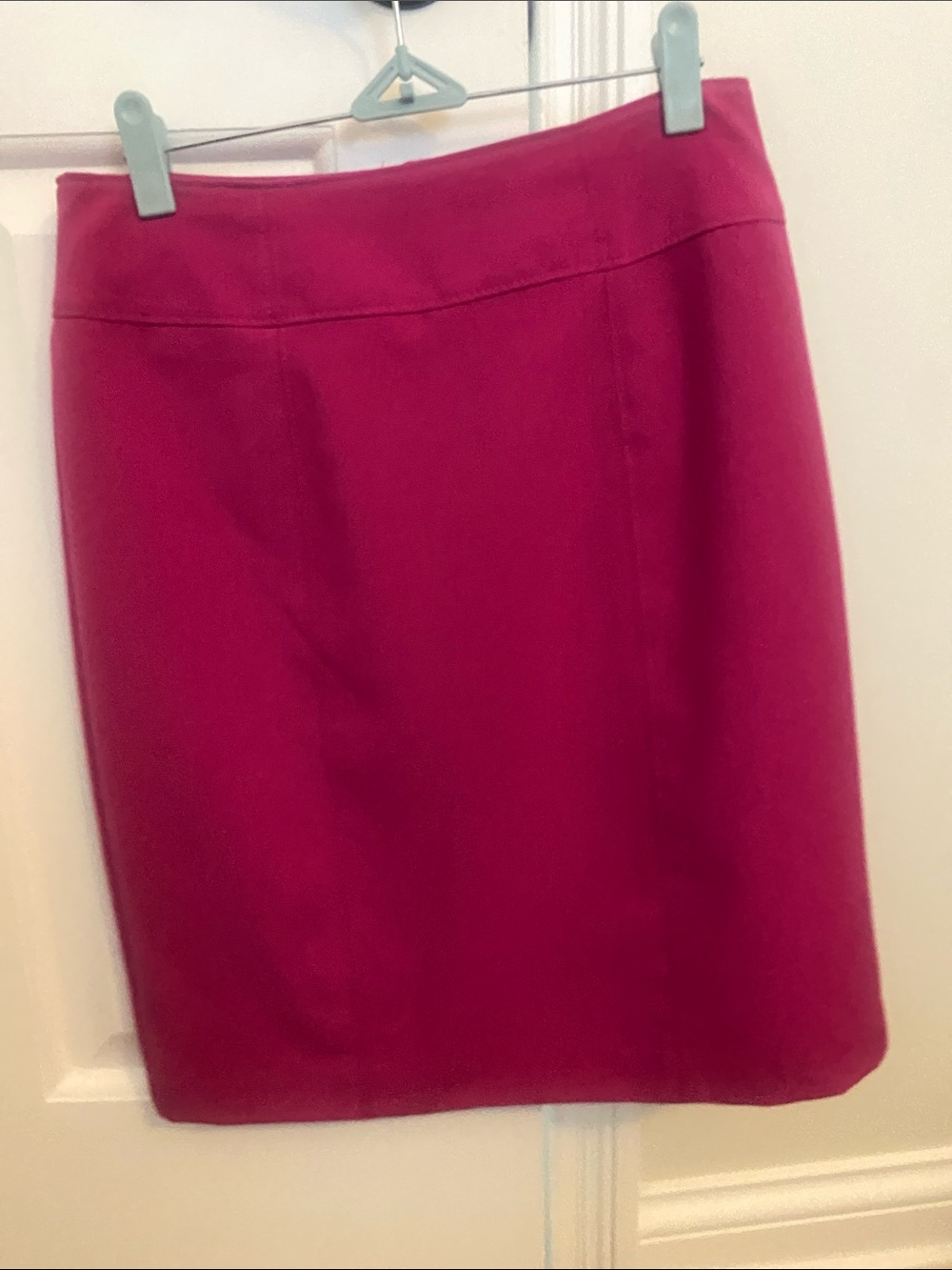Worthington Magenta Pencil Skirt - Classic Straight Cut